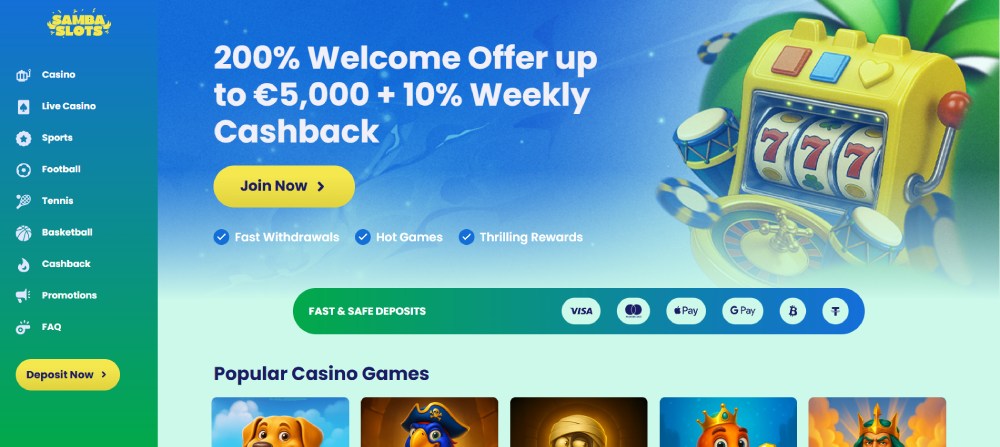 Samba slots